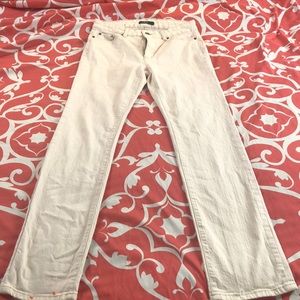 NWOT Lauren Ralph Lauren Beige Jeans